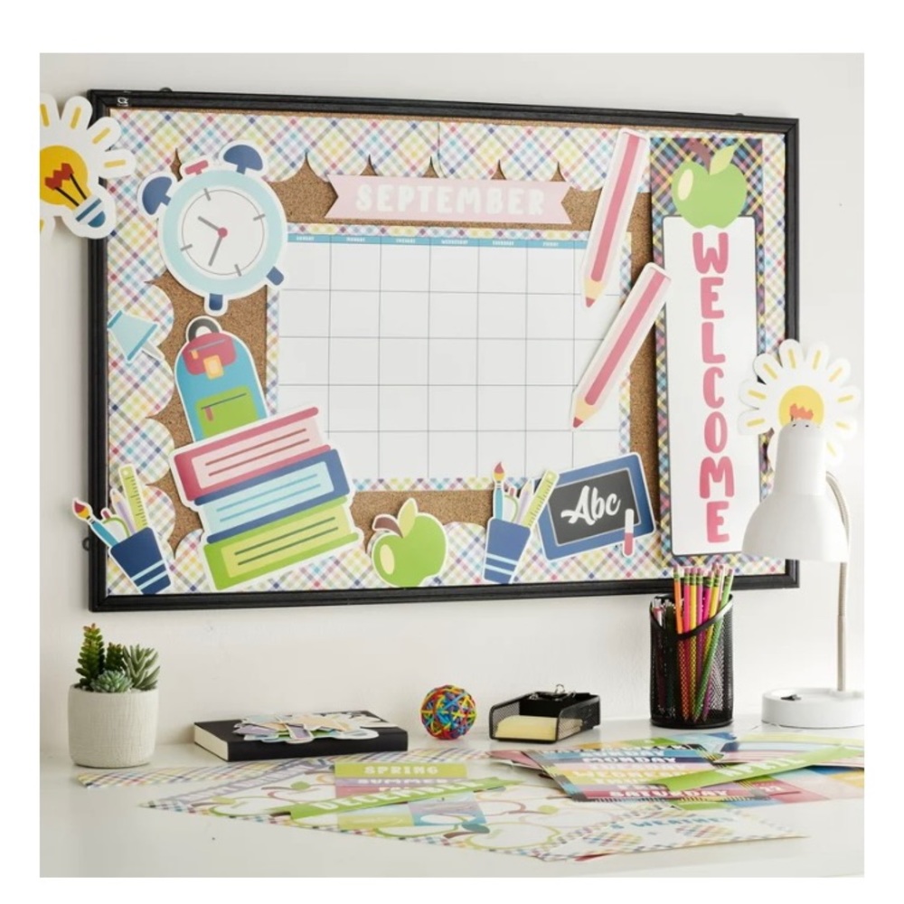 Pen+Gear Bulletin Board Set, 117 Pieces